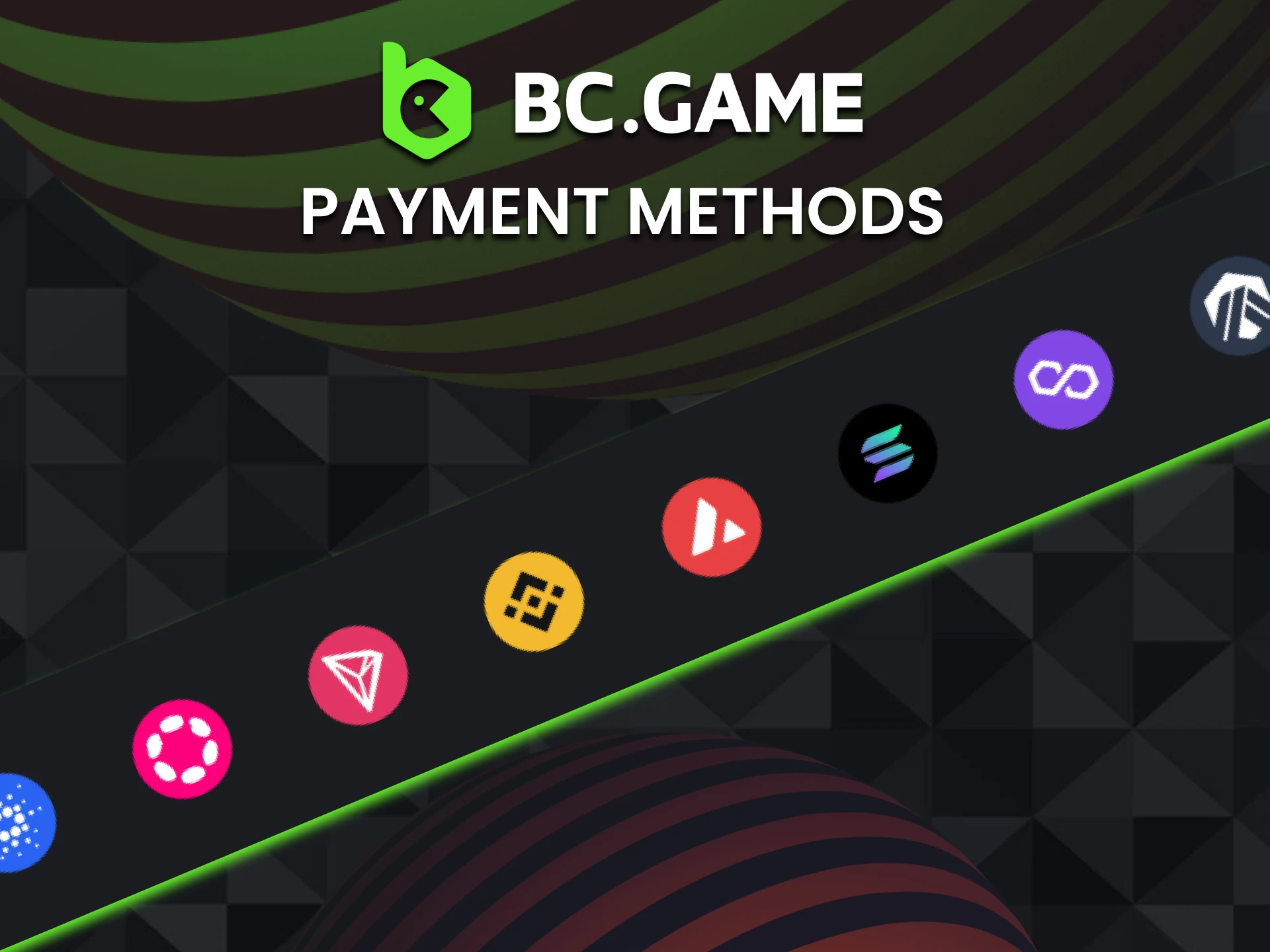 BC Game offers many popular payment options in Bangladesh.