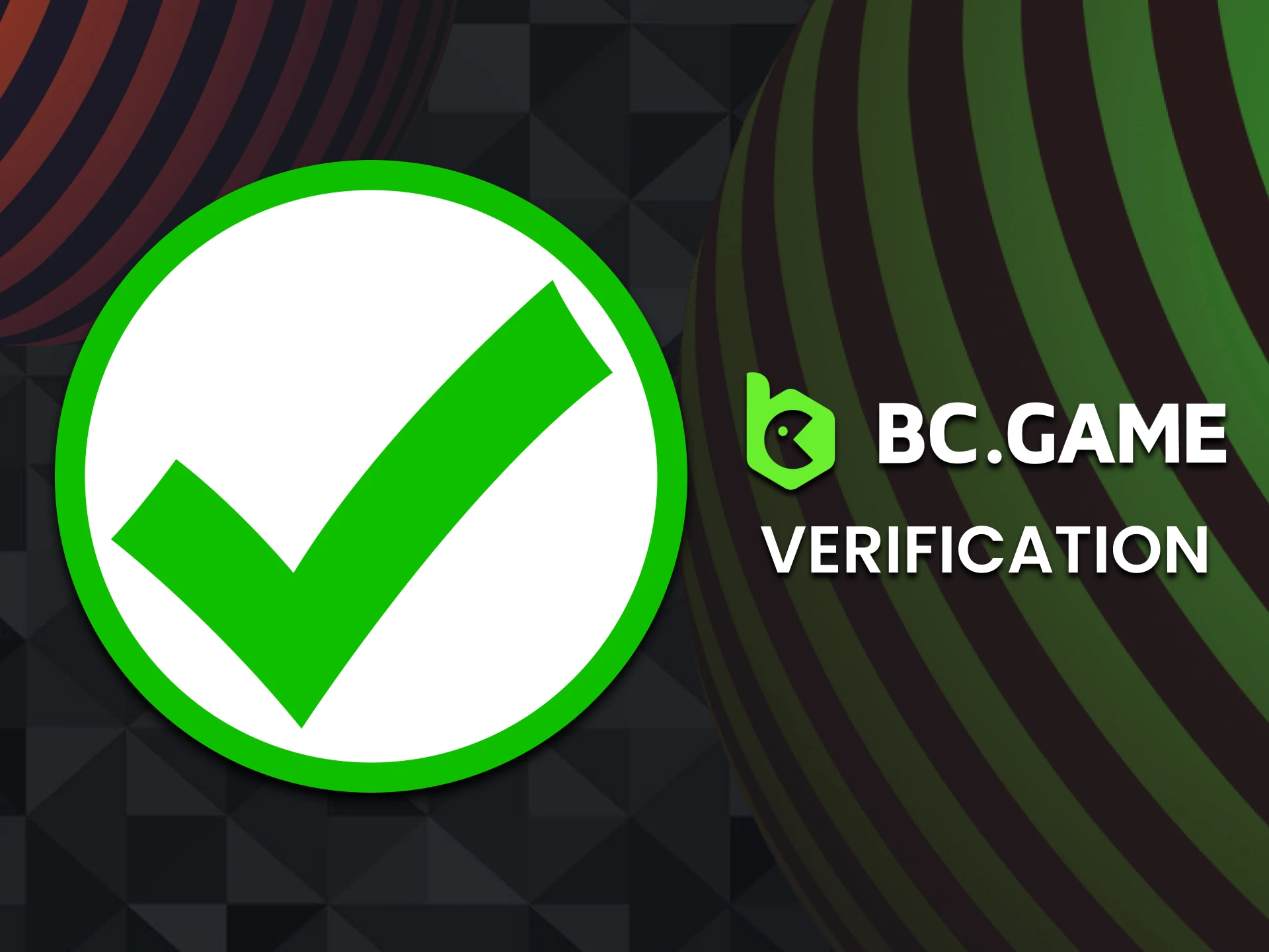Verify your account at BC Game for full use.