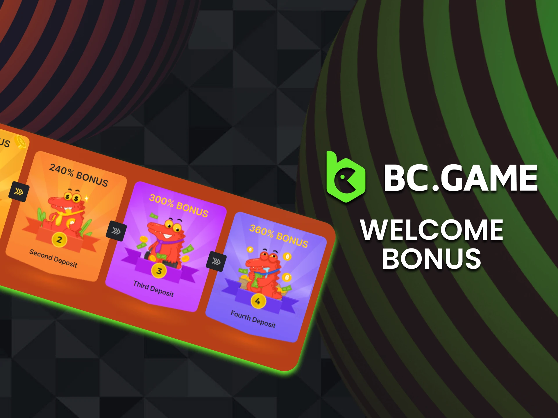 BC Game gives bonuses for betting on football.