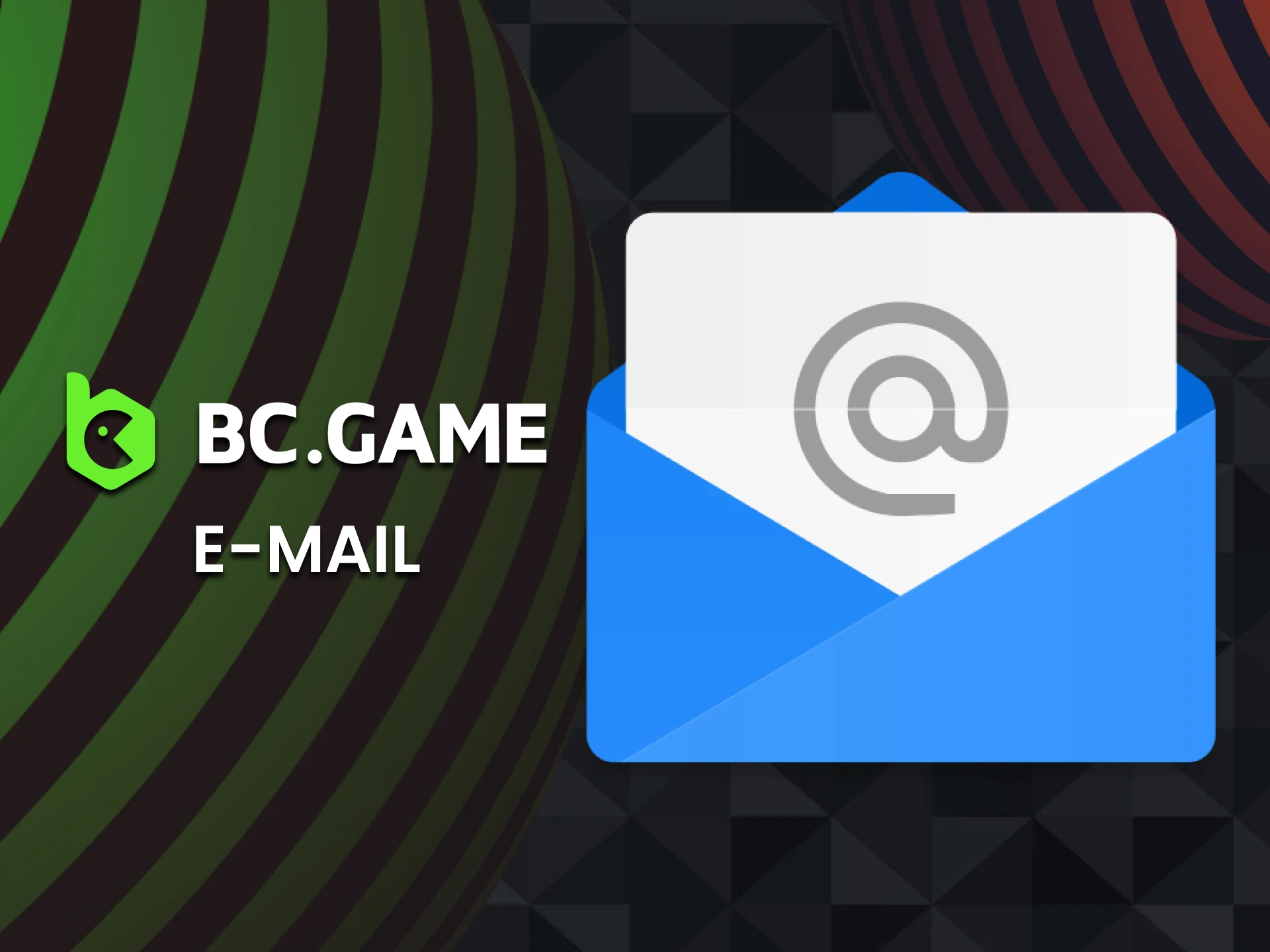 You can contact the BC Game support team via email.