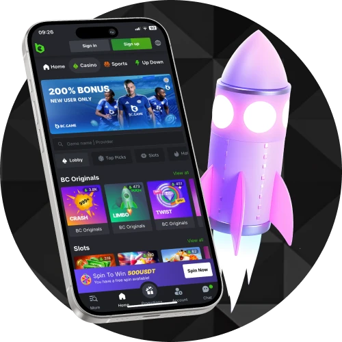 BC Game অ্যাপের উচ্চ-গতির পারফরম্যান্স উপভোগ করুন।