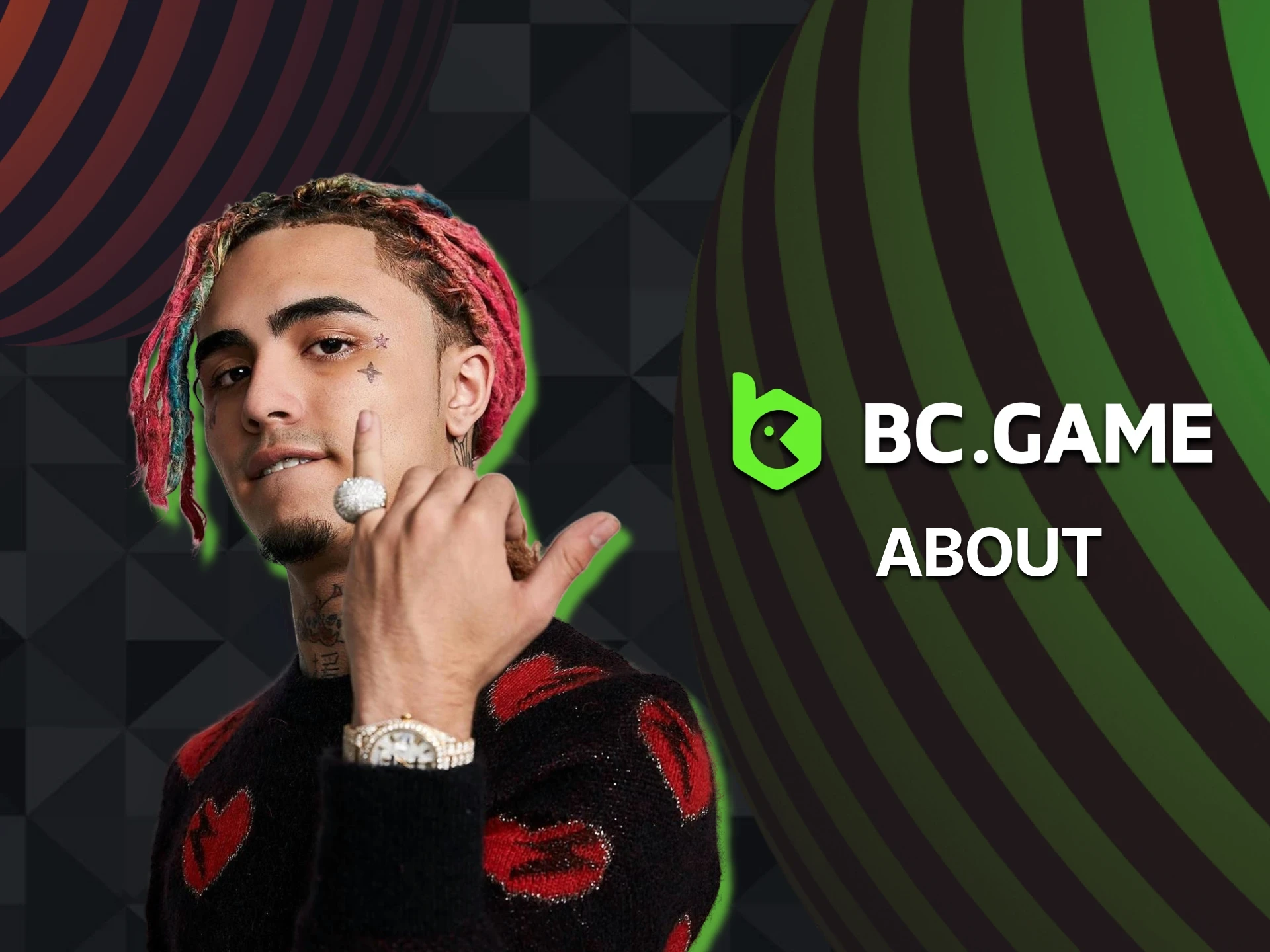 Read about BC Game's ambassador Lil Pump.