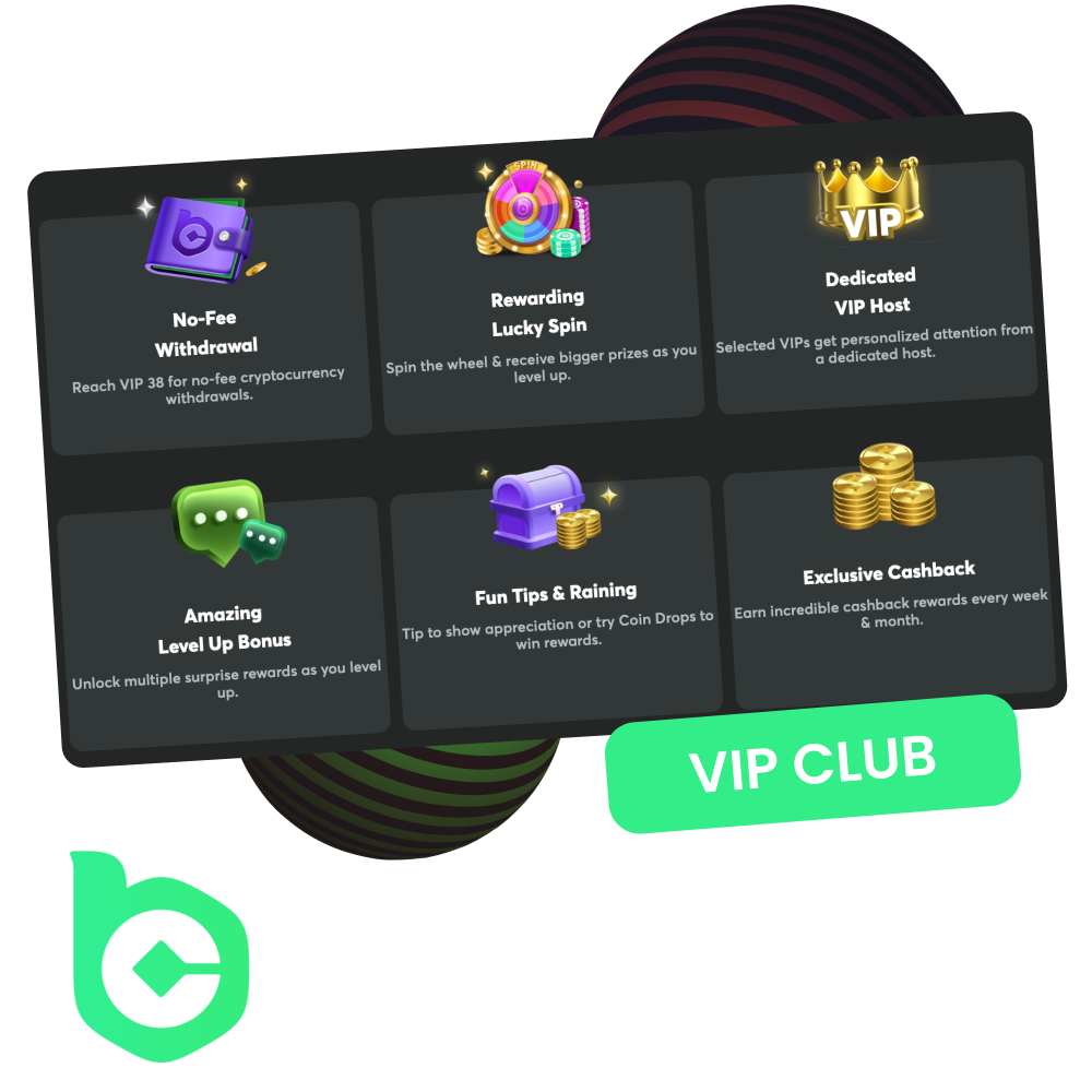Join the BC Game VIP club in Bangladesh and receive rewards.