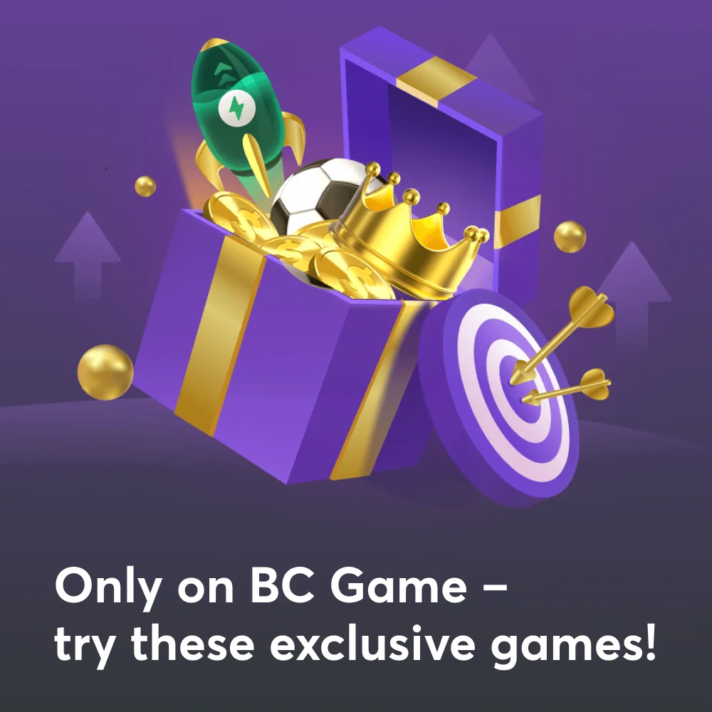 Play exclusive BC Game titles now, enjoy fast wins.